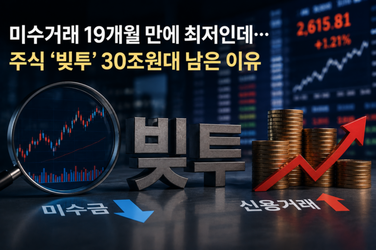 미수거래 19개월 만에 최저인데…주식 ‘빚투’ 30조원대 남은 이유 11 미수거래 사진