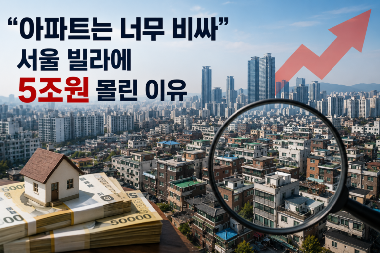 “아파트는 너무 비싸”…서울 빌라에 5조원 몰린 이유 7 서울빌라에 5조원 사진