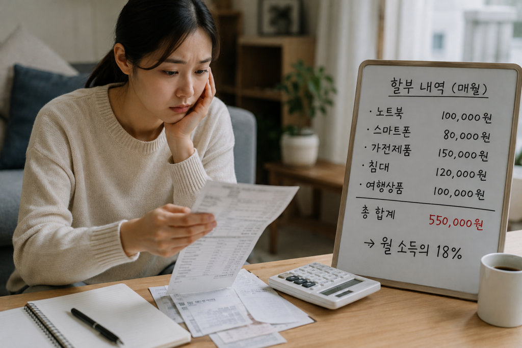 월 10만원이라 가볍게 샀는데…카드 할부가 월급을 잡아먹는 순간 2 image 134