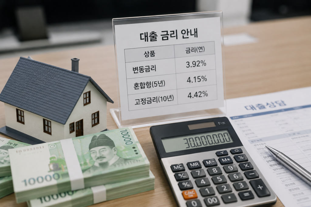 같은 1억원인데 이자가 다르다…대출금리 0.5%p가 만드는 차이 1 image 137