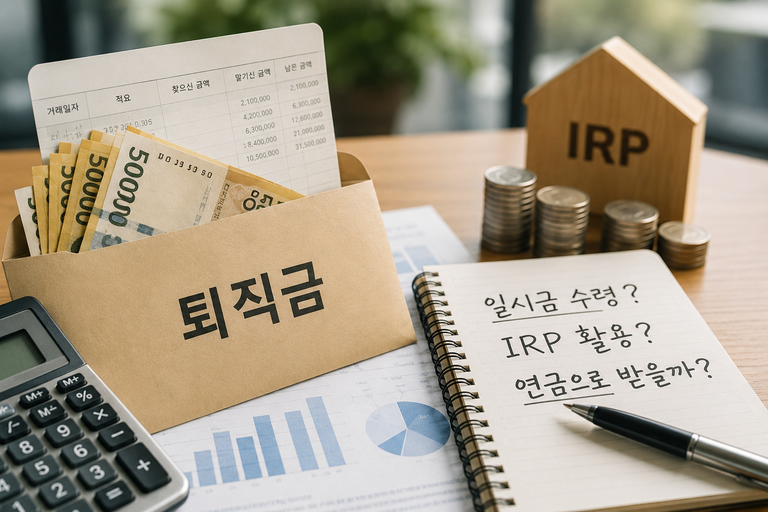 퇴직금 5000만원, 한꺼번에 받으면 손해일까…IRP에서 갈리는 ‘세금’ 4 퇴직금 사진