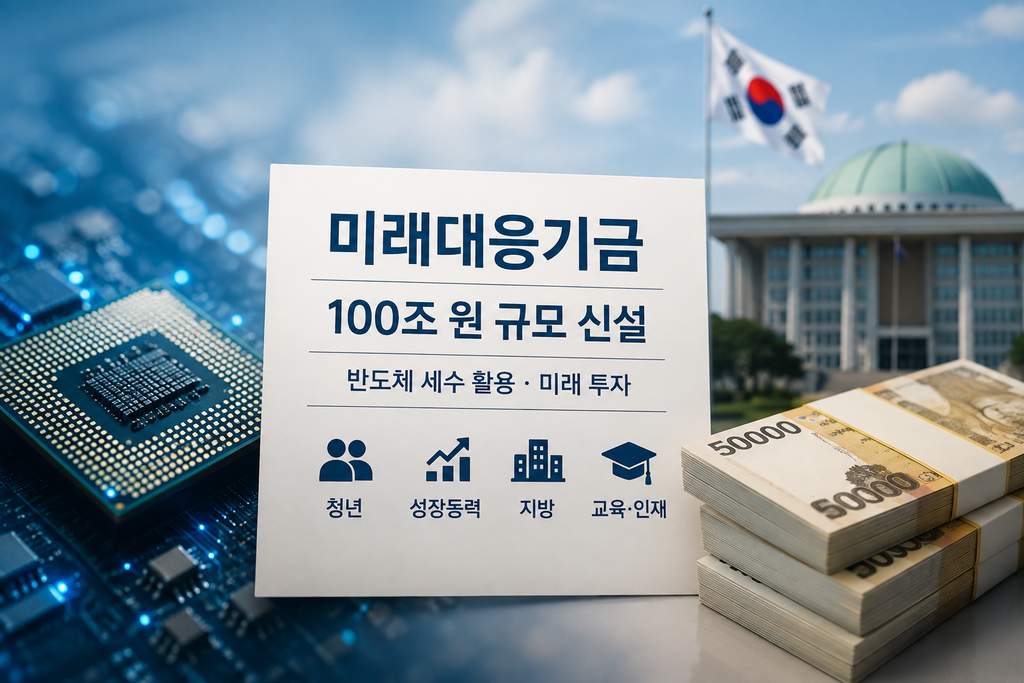 반도체 호황에 세금 더 걷히자 ‘새 곳간’ 만든다…미래대응기금 어디에 쓰나 1 image 148