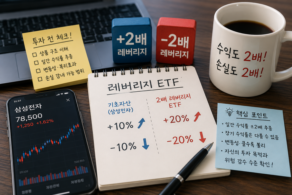 삼성전자 2배 오른다는데 왜 내 수익은 다를까…레버리지 ETF의 함정 2 image 155