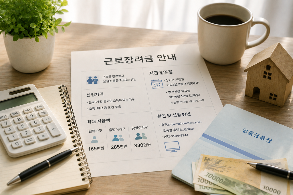근로장려금 8월 27일 지급…나는 얼마 받는지 어디서 확인할까 2 image 167