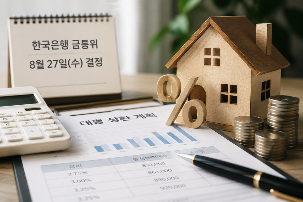 한국은행 기준금리 27일 결정…대출이자 또 오를까 2 image 169