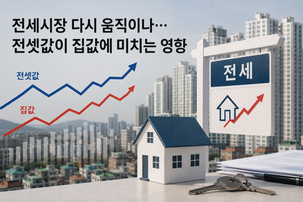 전세시장 다시 움직이나…전셋값이 집값에 미치는 영향 1 image 72