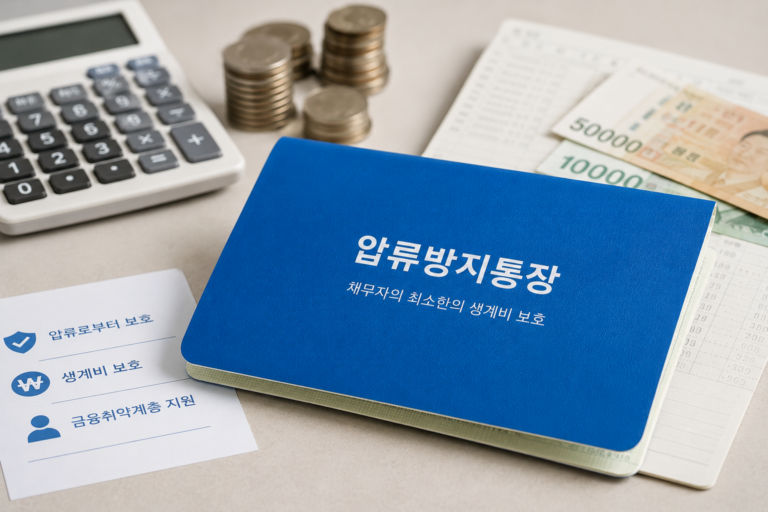 압류방지통장 가입자 130만명 육박…금융 안전망 확대 2 압류방지통장 사진1
