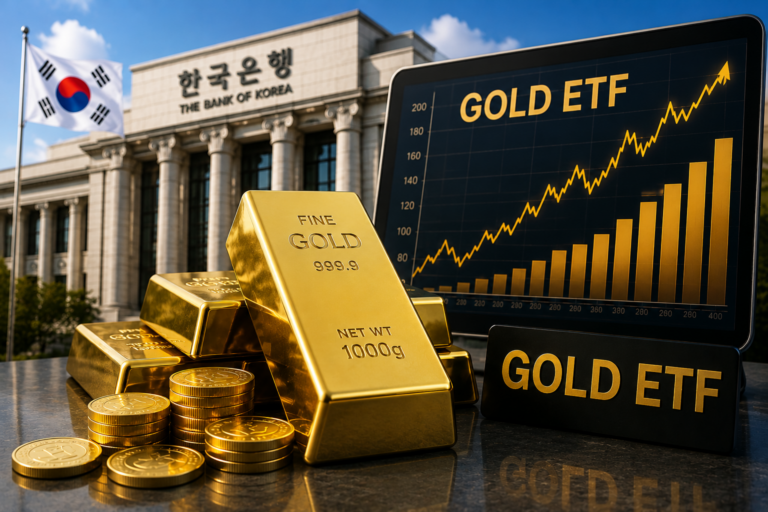 한국은행 금 ETF 투자, 금값 전망과 투자 방법은 6 한국은행_금ETF_대표이미지